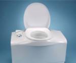 Cassettentoilette C-402 C links, wei�