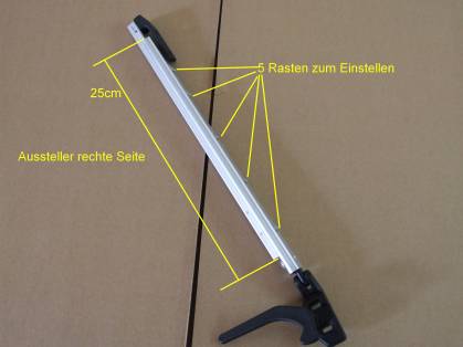 Automatik-Fensteraussteller Klick-Klack, rechts