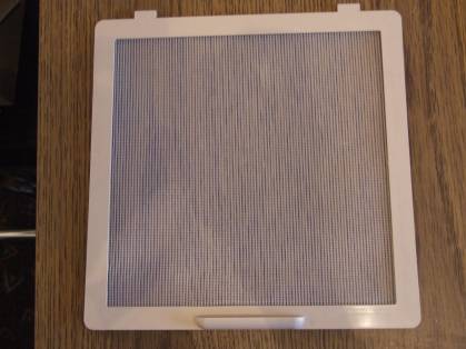 Fliegengitter Mückenschutz für Dachhaube 275x275mm beige