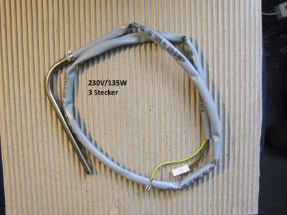 Heizpatrone 230V/135Watt
