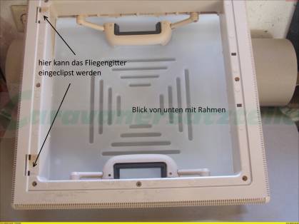 Komplett-Dachhauben mit Gegenrahmen aus Kunststoff