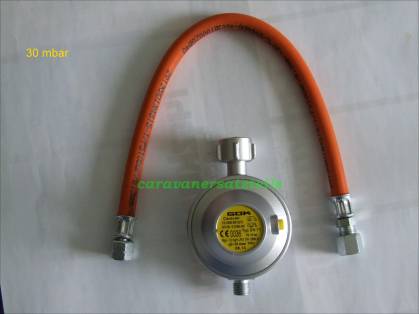 Caravanregler 1,2kg;30mbar