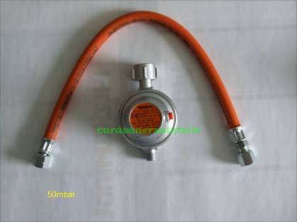 Caravanregler 1,5kg/h;50mbar