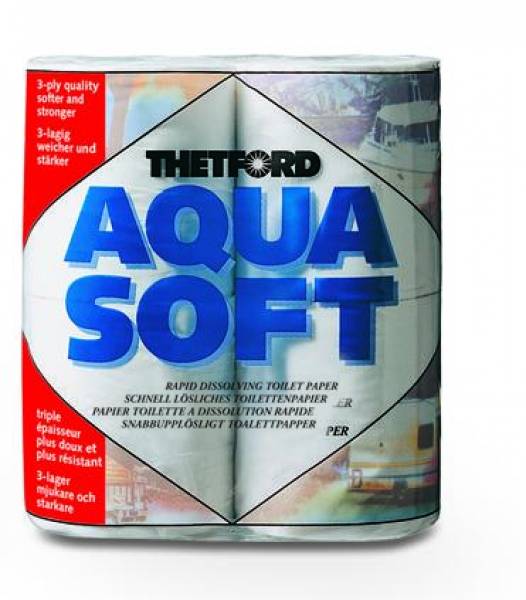 Aqua Soft Toilettenpapier, 1,-¤/Rolle
