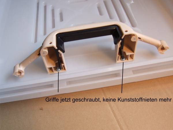 Ersatzhaube mit Aussteller, 400x400mm