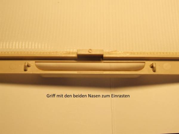 Fliegengitter Mückenschutz für Dachhaube 275x275mm beige