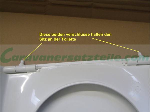 Deckel und Sitz für C2, C3, C4
